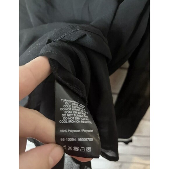 Castro Womens Size XS Black/White Long Sleeve Shirt - Picture 4 of 4